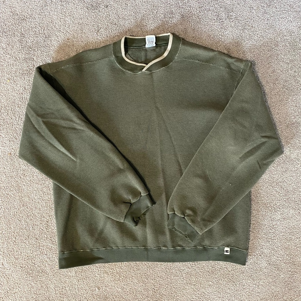 Green Vintage Crewneck Sweater